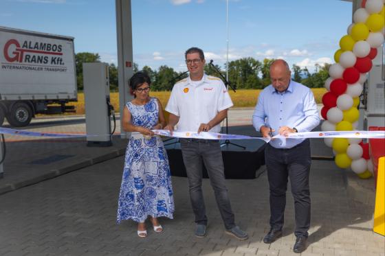 Megnylt a Shell harmadik kamionos gyorsktja Vpen